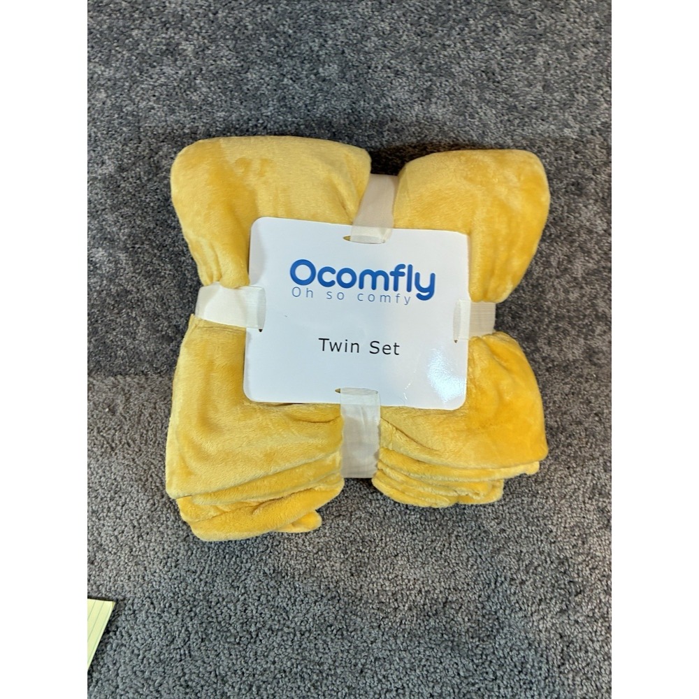 Ocomfly Twin Comforter And pillow sham